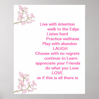 Poster Inspirerend prijsopgave