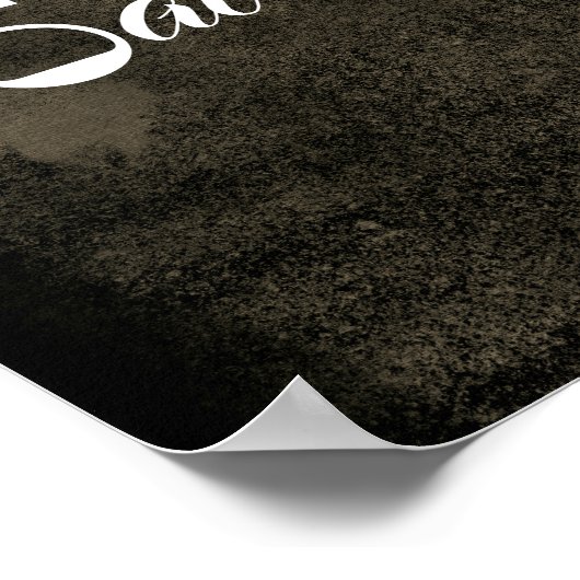 poster inspirerend prijsopgave één dag per keer (Hoek)