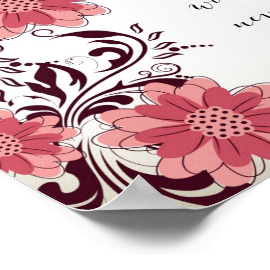 Poster Inspirerend prijsopgave - niet omlaag (Hoek)