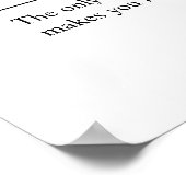 Poster Inspirerend reisprijsopgave (Hoek)