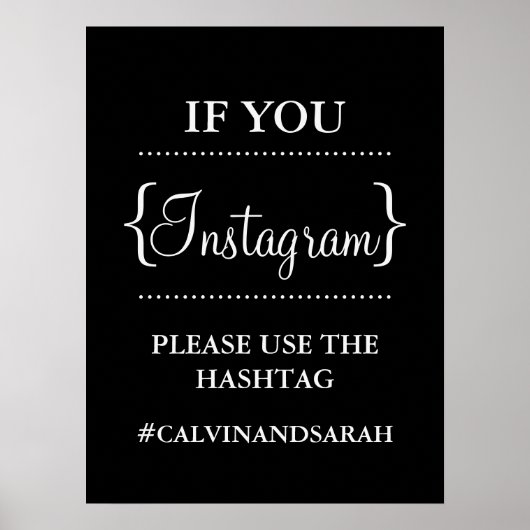 Poster - Instagram Message (Voorkant)