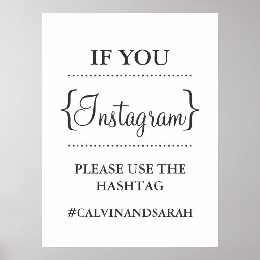 Poster - Instagram Message (Voorkant)