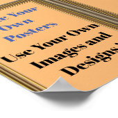 Poster Instant Download Sjabloon (Hoek)