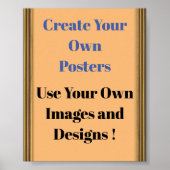 Poster Instant Download Template (Voorkant)