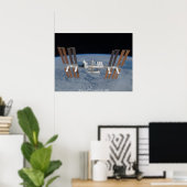 Poster/internationaal ruimtestation poster (Thuiskantoor)