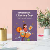 Poster Internationale Dag van de Geletterdheid (Huwelijk)