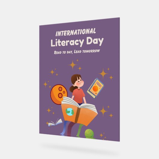 Poster Internationale Dag van de Geletterdheid (Hoek)