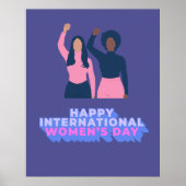 poster internationale vrouwendag (Voorkant)