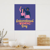 poster internationale vrouwendag (Keuken)