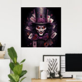 Poster Intrigue du Joker in de Cartes Spel (Thuiskantoor)