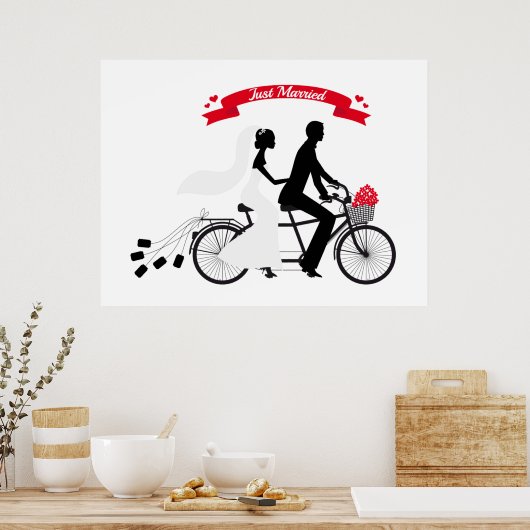 Poster is gewoon getrouwd met bruid en bruom (Keuken)