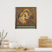 Poster — Italiaans Madonna (Keuken)