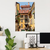 Poster Italiaanse Balconieën (Thuiskantoor)