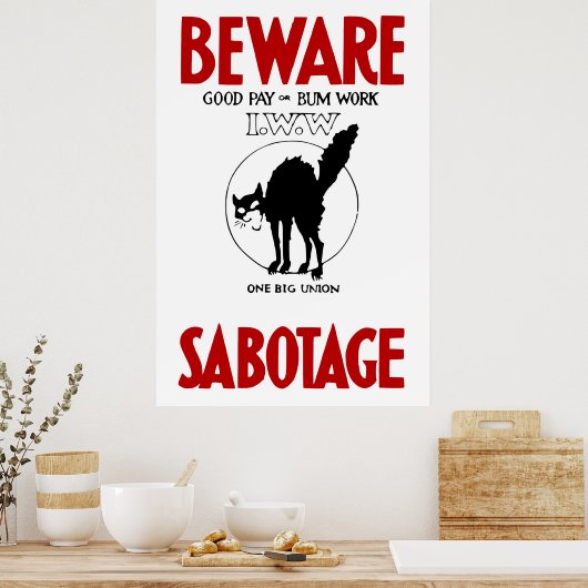  Poster IWW Propaganda (Keuken)