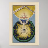 poster Jacob Böhme over het gesprek tussen Souls (Voorkant)