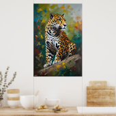Poster | Jaguar | Kunst (Keuken)