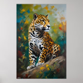 Poster | Jaguar | Kunst (Voorkant)