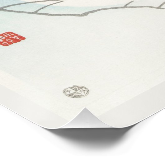 POSTER : JAPANESE : OHARA KOSON :1920 (Hoek)