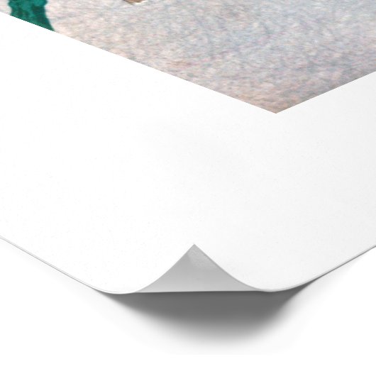 POSTER : JAPANESE WOODBLOCK : Kat met tomaat (Hoek)