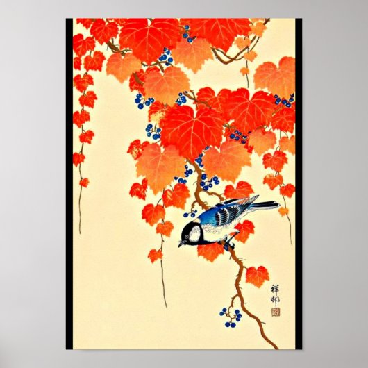 Poster- Japanse Art-Ohara Koson 1 Poster (Voorkant)
