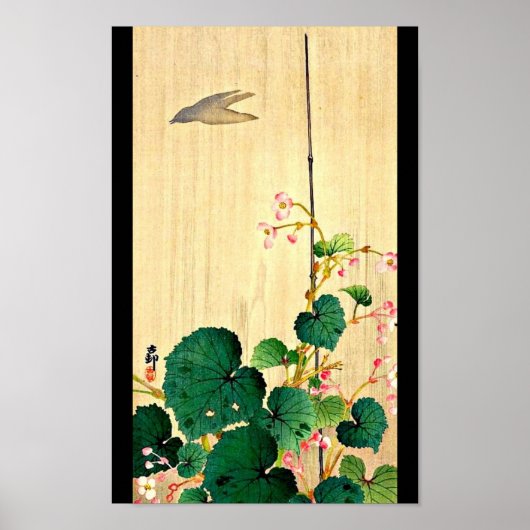 Poster- Japanse Art-Ohara Koson 8 Poster (Voorkant)