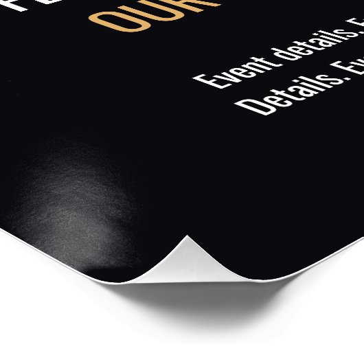 Poster Japanse Bon Odori Event -  (Hoek)