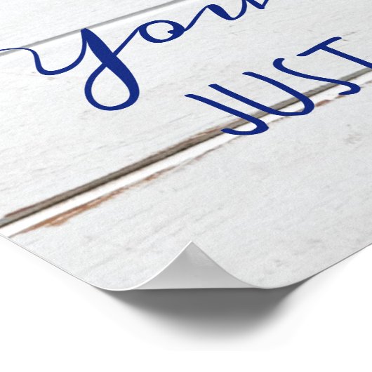 Poster-je bent prachtig net zoals je bent poster (Hoek)