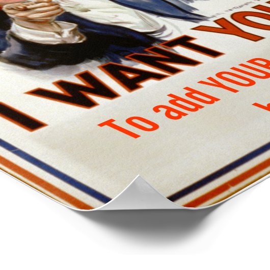 poster "Je woorden toevoegen" (Hoek)