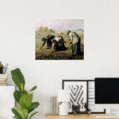Poster Jean-François Millet - Gleaners 18 (Thuiskantoor)