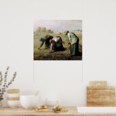 Poster Jean-François Millet - Gleaners 18 (Keuken)