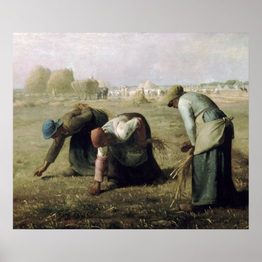 Poster Jean-François Millet - Gleaners 18 (Voorkant)