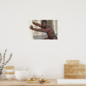 Poster, Jean Scutt Pushing Column Poster (Keuken)