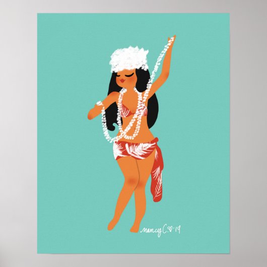 Poster Jeanne's tiare (Voorkant)