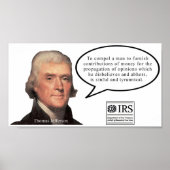 Poster Jefferson Quote (Voorkant)