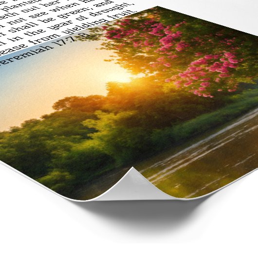 Poster Jeremia 17:7-8 (Hoek)