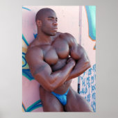 POSTER, Jermaine Bernard, ontspannen Poster (Voorkant)