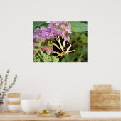 Poster Jersey Tiger Butterfly (Keuken)