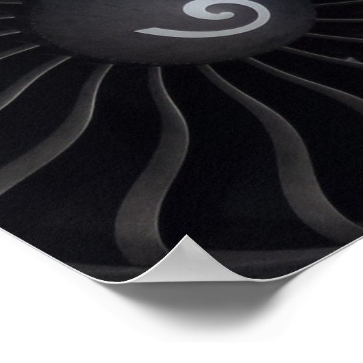 Poster Jet-engine (Hoek)
