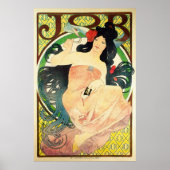 Poster JOB van Alphonse Mucha (Voorkant)