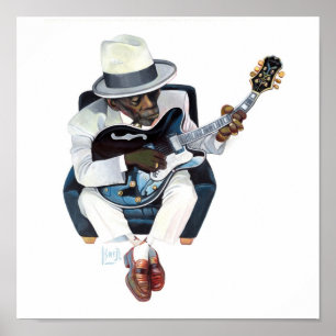 poster "John Lee Hoooker"