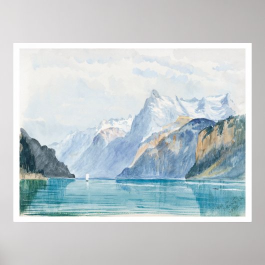 POSTER : JOHN SINGER SARGENT : BAY OF URI (Voorkant)