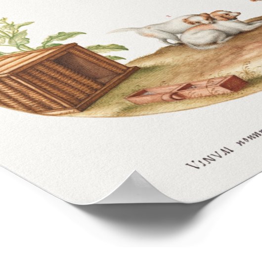 Poster  jongen (Hoek)