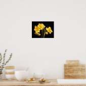 Poster Jonquil Flowers (Keuken)