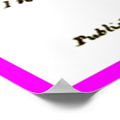 Poster - Joseph 'Joey' Grimaldi Jnr, als 'clown' (Hoek)