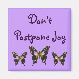 Poster Joy niet Magneet