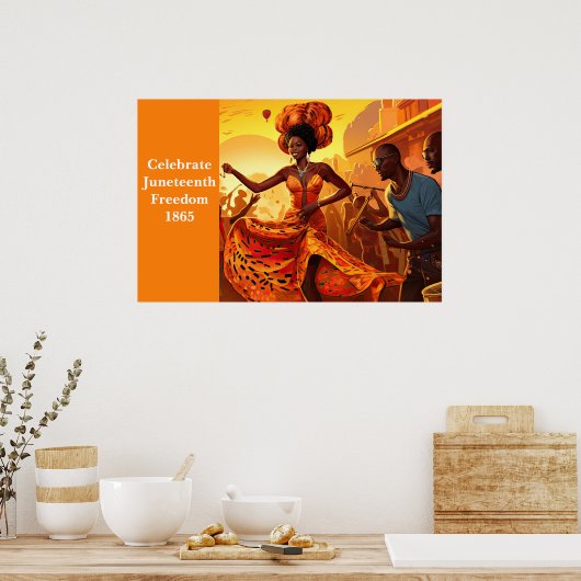 Poster Juneteenth (Keuken)