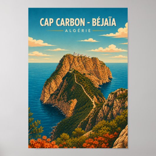 Poster Kaap Carbon - Béjaïa (Voorkant)