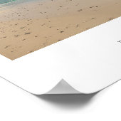 Poster Kaapstad Tafelgebergte aan de Oostzee (Hoek)