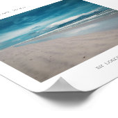 Poster Kaapstad Tafelgebergte aan de Oostzee (Hoek)