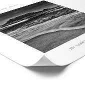 Poster Kaapstad Tafelgebergte aan de Oostzee (Hoek)